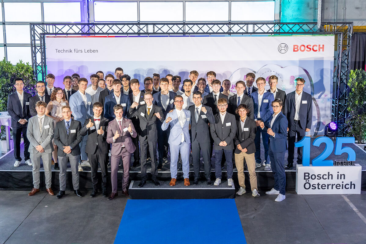 Bosch Innovationspreis 2024 wird an Teams von HTL Braunau und TGM Wien 