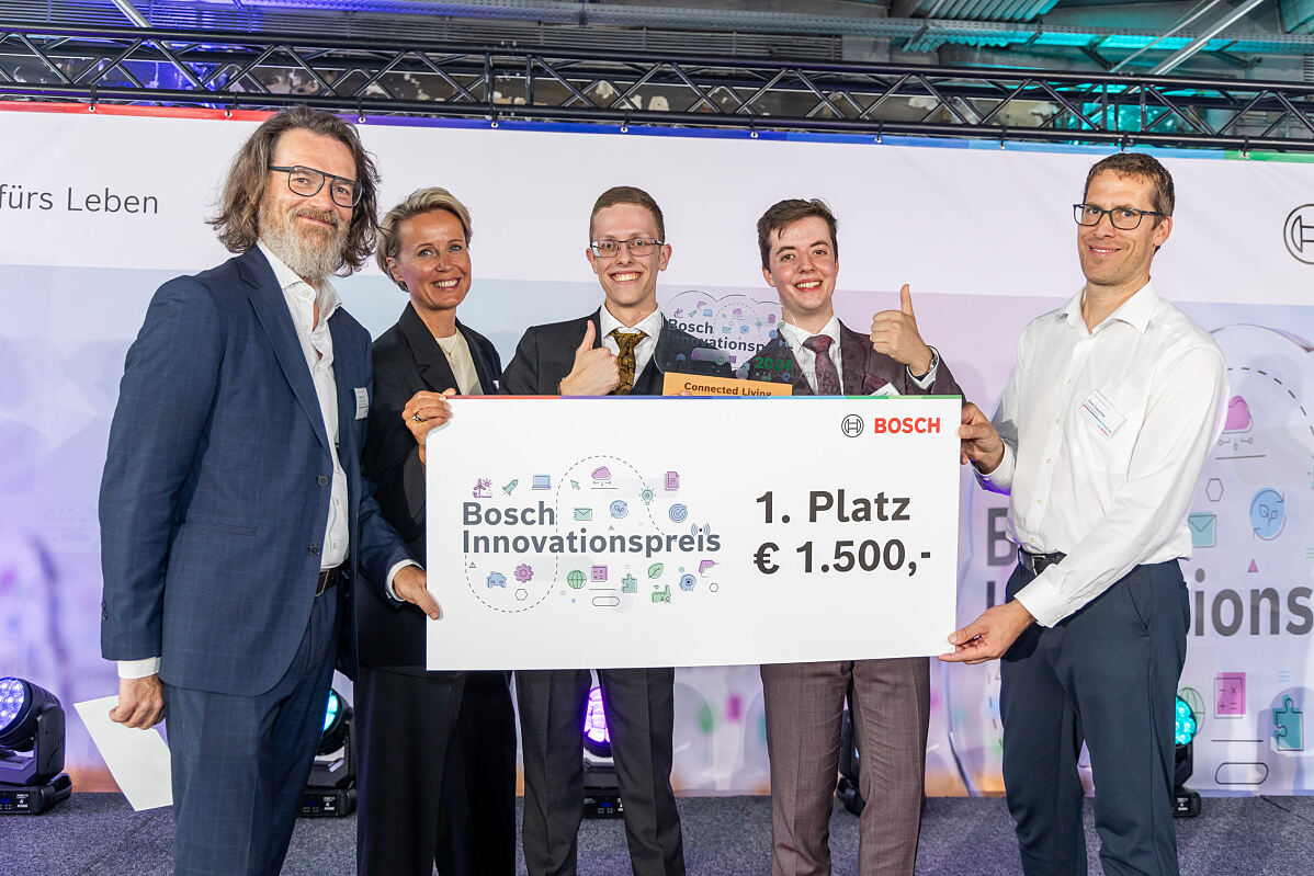 Bosch Innovationspreisträger 2024 in der Kategorie Connected Living