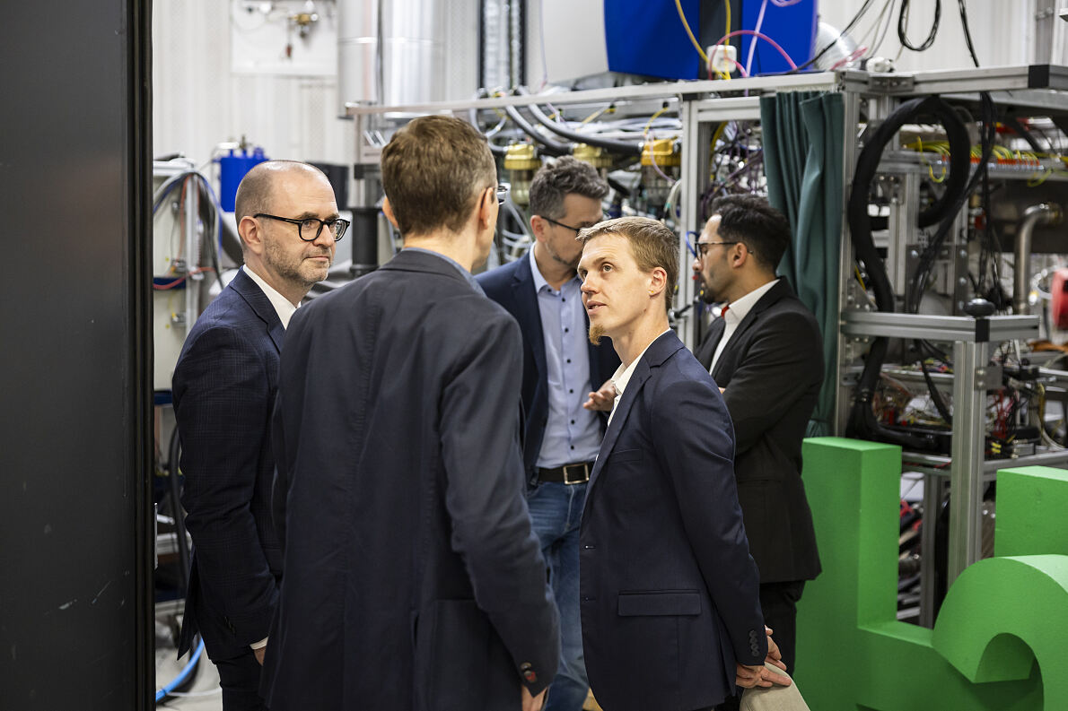 Inbetriebnahme des H2-Motors im Bosch Engineering Center Linz