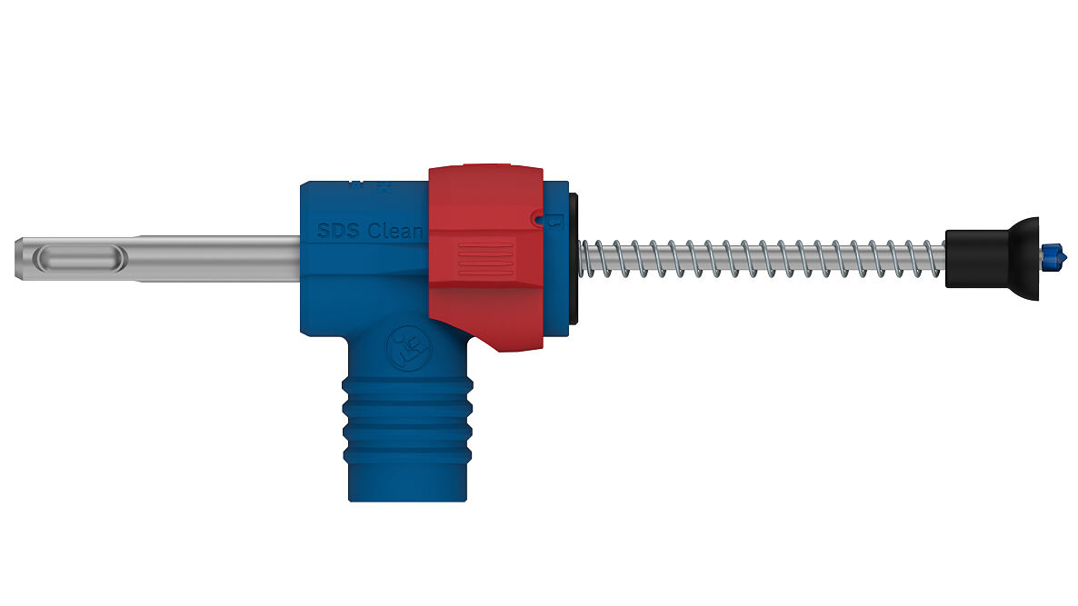 Für Bohrdurchmesser von 6 bis 10 Millimetern: Expert SDS Clean plus-8X-Bohrer für saubere Bohrungen im Innenausbau