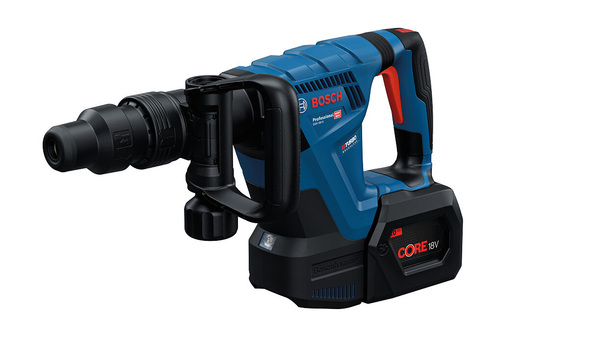 GSH 18V-5 Professional: Erster Akku-Schlaghammer von Bosch für Profis