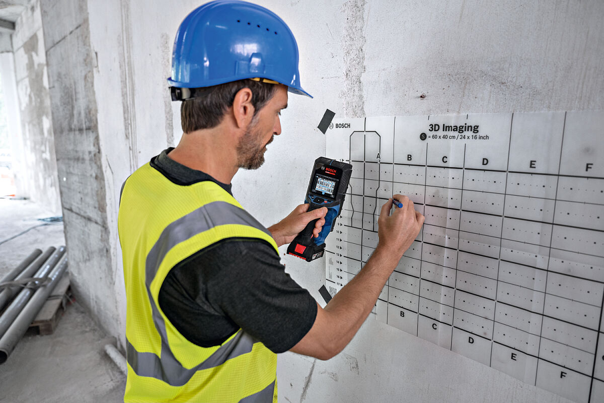 Bosch erweitert sein Portfolio im Bereich Messtechnik um den EXPERT D-tect18V-200-17C