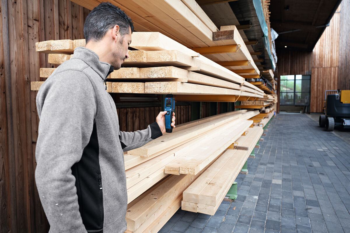 Die Materialfeuchtemessgeräte von Bosch GMP 1-13 Professional und GMP 2-15 Professional